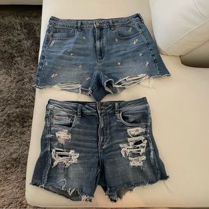 2 pairs of American Eagle shorts size 12